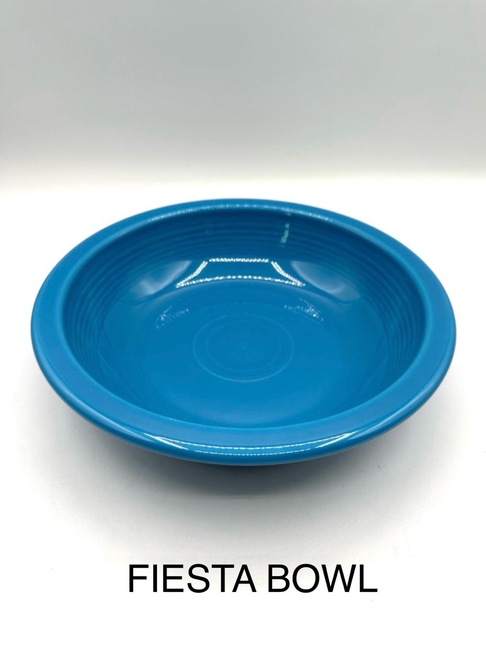 Fiesta 8.25” Round Bowl. Classic shape, Blue